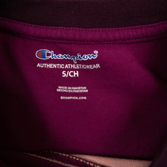 CHAMPION Authentic Athleticwear color block long sleeve shirt size S - Picture 3 of 5